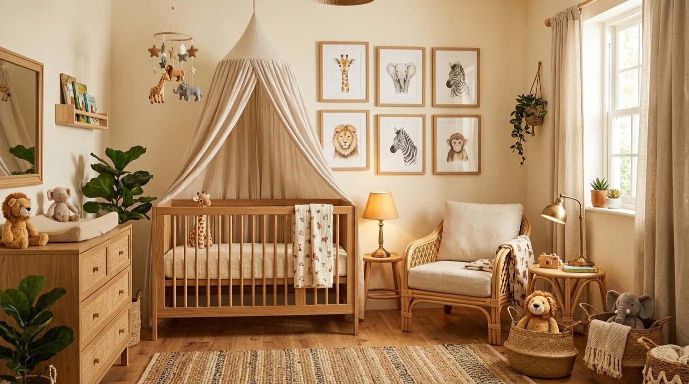 12 Adventurous Safari Nursery Ideas for a Wild and Wonderful Baby Room inspiration image 2