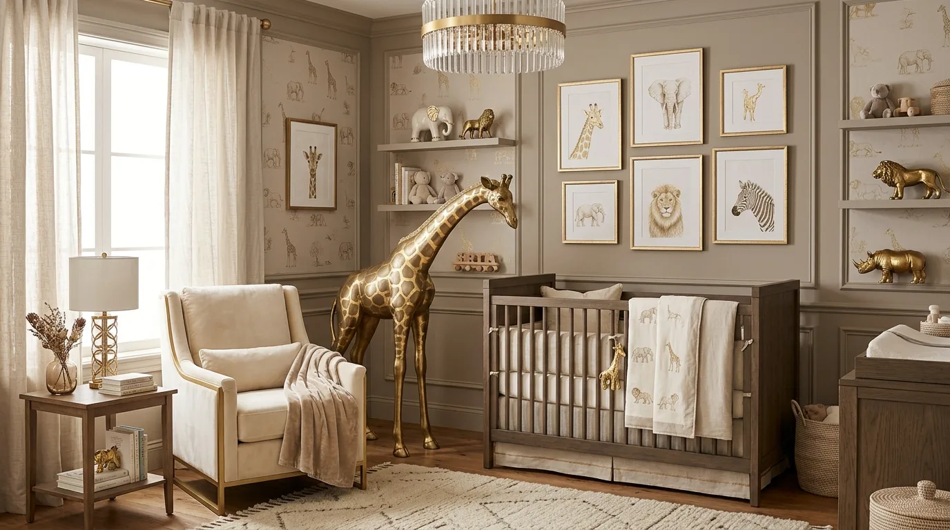 12 Adventurous Safari Nursery Ideas for a Wild and Wonderful Baby Room inspiration image 7