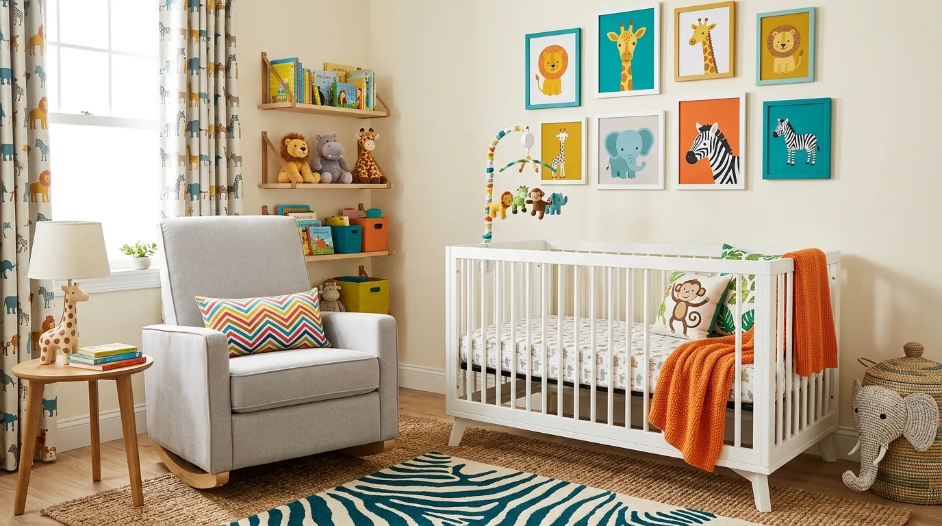 12 Adventurous Safari Nursery Ideas for a Wild and Wonderful Baby Room inspiration image 9
