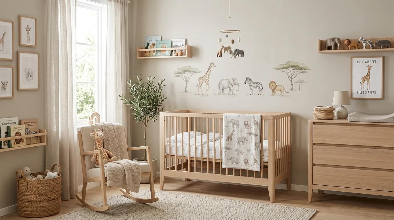 12 Adventurous Safari Nursery Ideas for a Wild and Wonderful Baby Room inspiration image 11