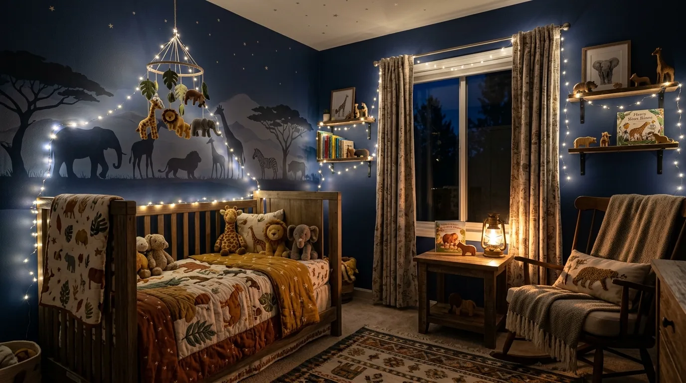 12 Adventurous Safari Nursery Ideas for a Wild and Wonderful Baby Room inspiration image 12