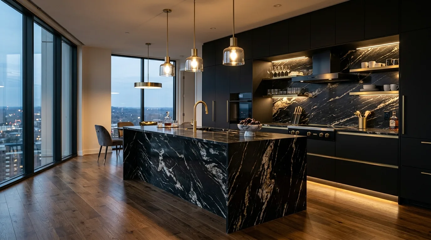14 Beautiful Marble Kitchen Ideas for an Elegant and Luxurious Cookspace inspiration image 2