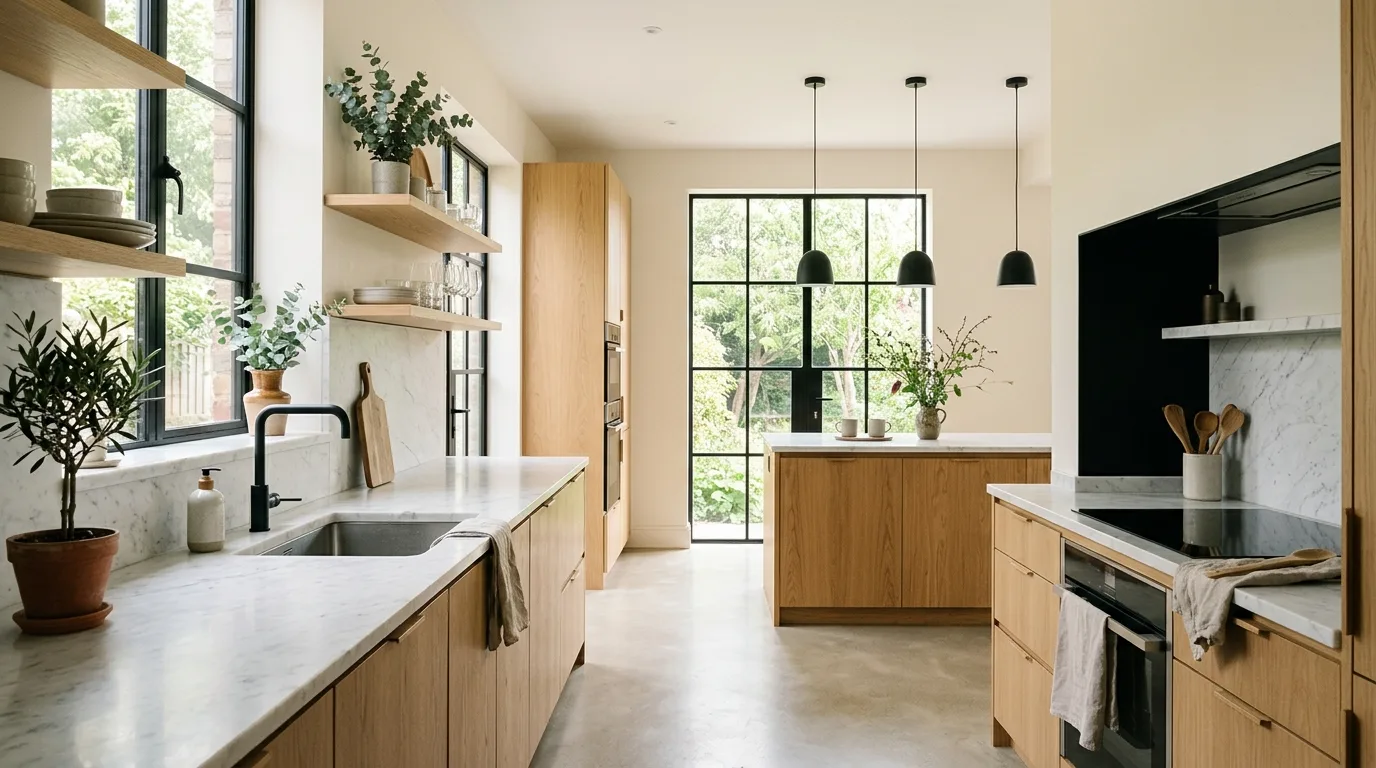 14 Beautiful Marble Kitchen Ideas for an Elegant and Luxurious Cookspace inspiration image 9