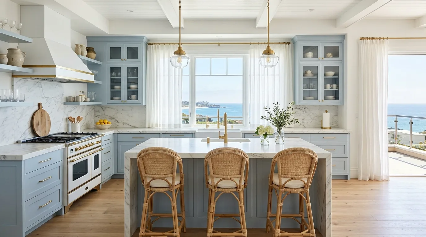 14 Beautiful Marble Kitchen Ideas for an Elegant and Luxurious Cookspace inspiration image 13