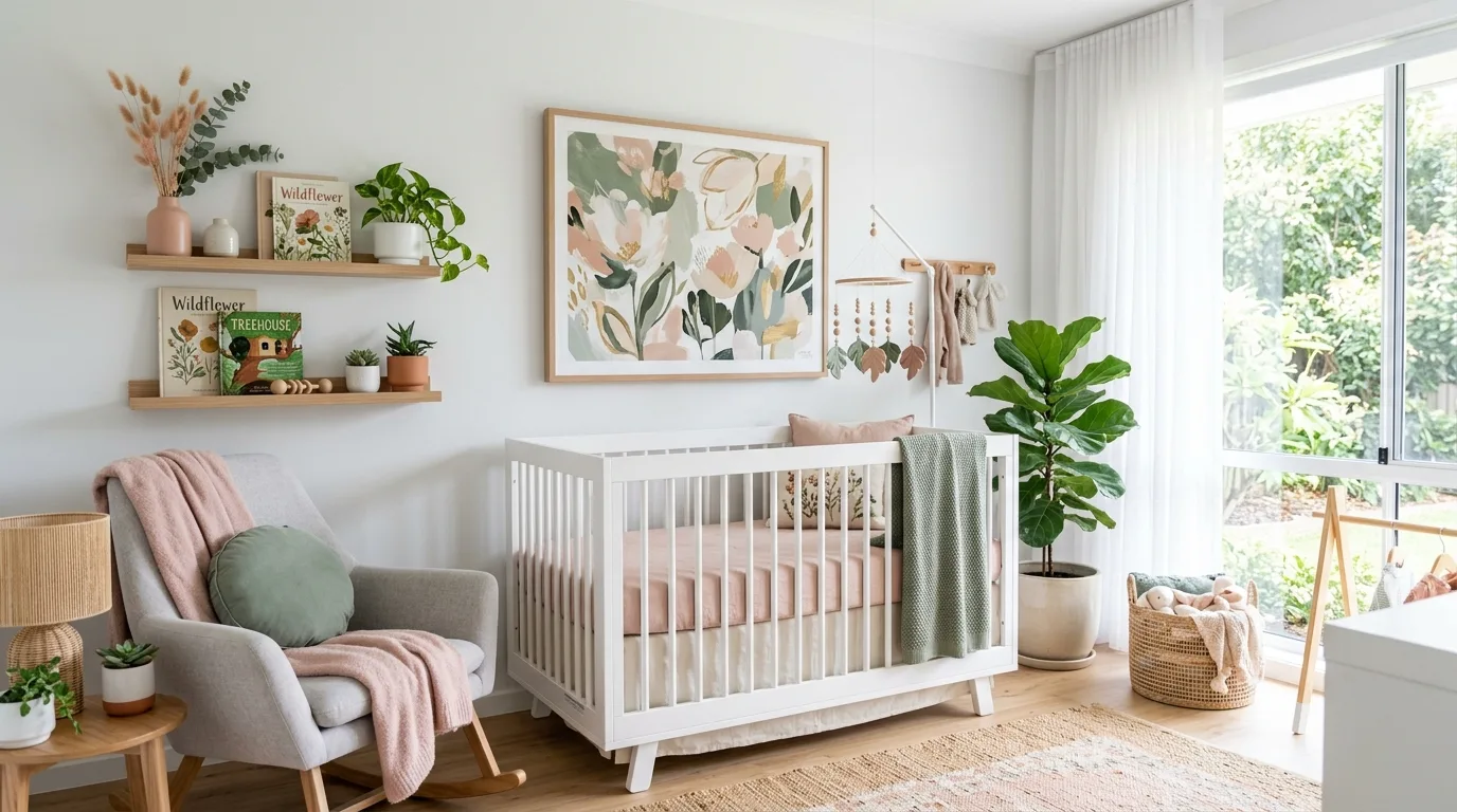 13 Beautiful Wildflower Nursery Ideas for a Blooming Baby Room inspiration image 6