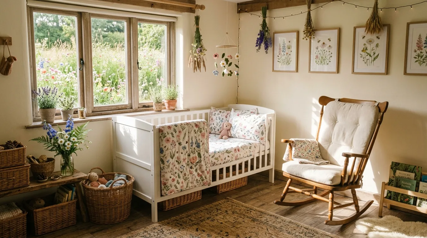13 Beautiful Wildflower Nursery Ideas for a Blooming Baby Room inspiration image 7