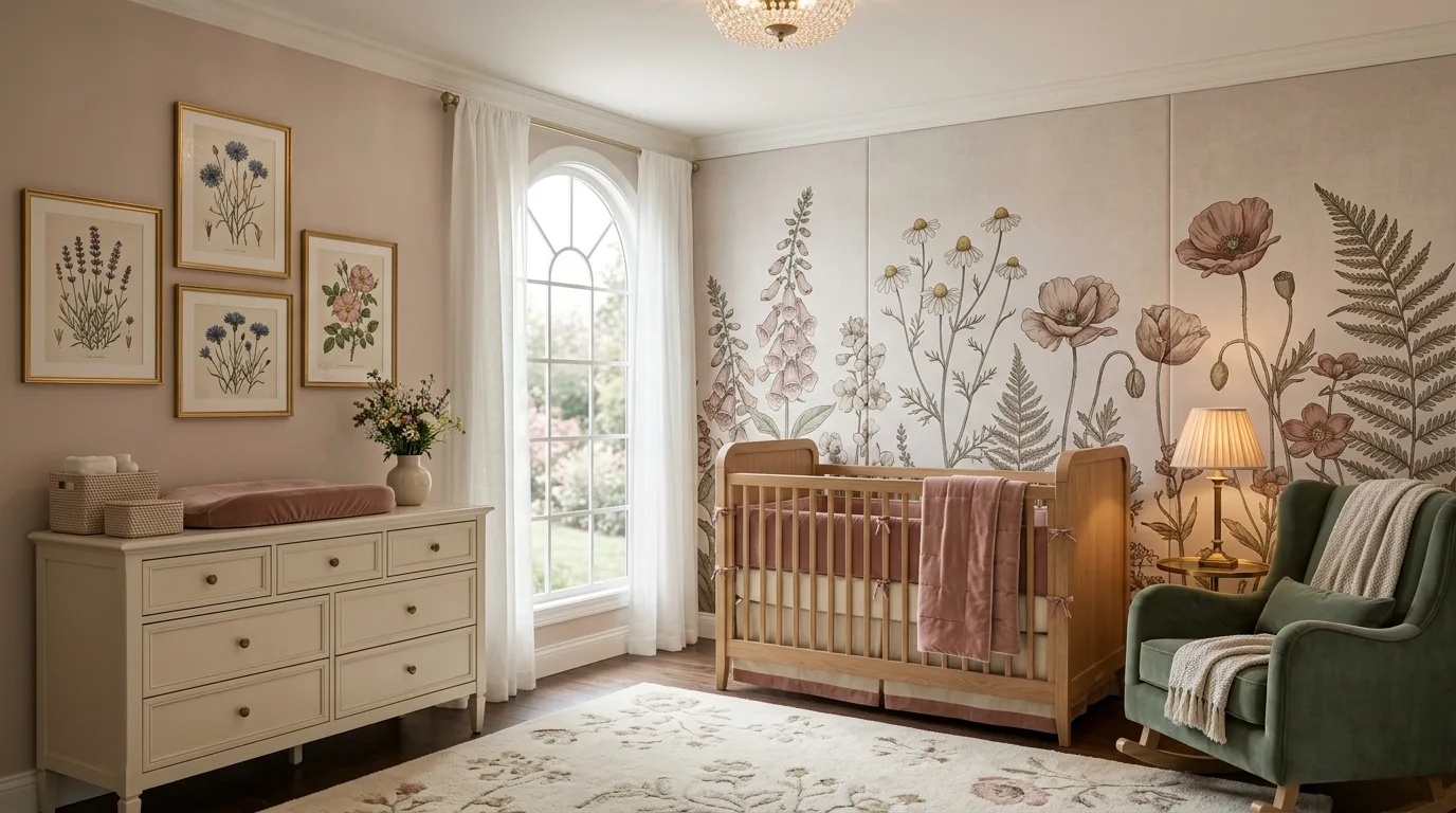 13 Beautiful Wildflower Nursery Ideas for a Blooming Baby Room inspiration image 8