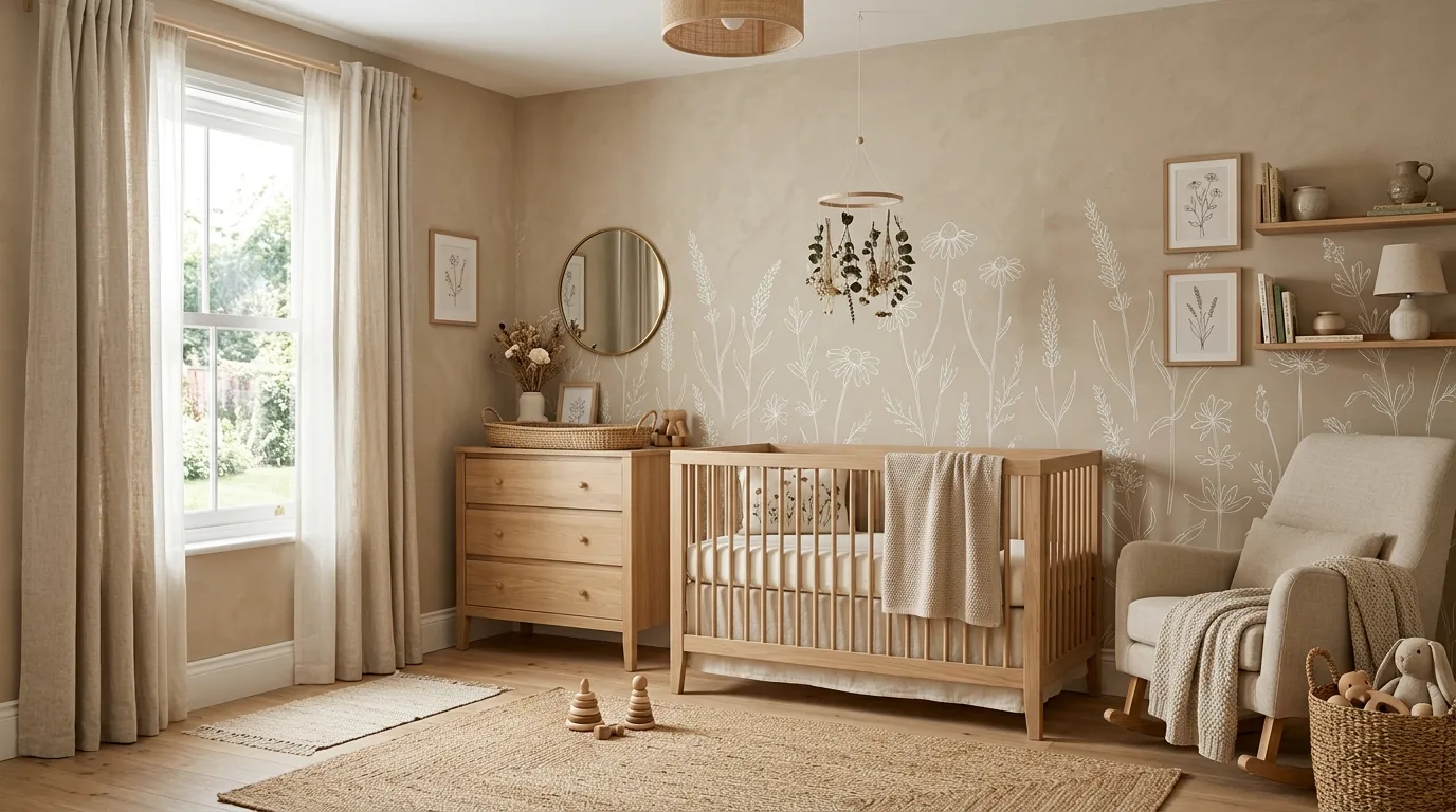 13 Beautiful Wildflower Nursery Ideas for a Blooming Baby Room inspiration image 9