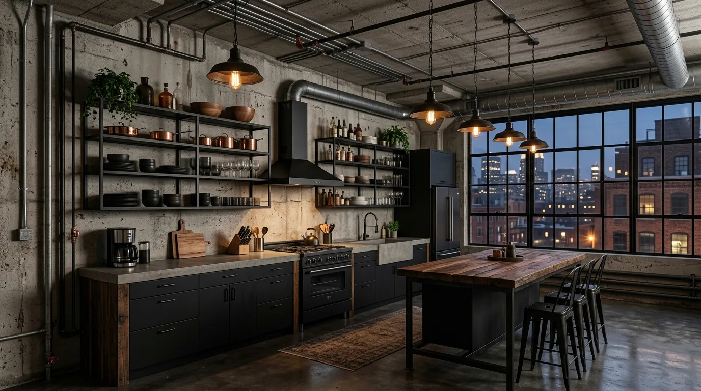 14 Bold Black Kitchen Cabinet Ideas for a Dramatic and Stylish Space inspiration image 13