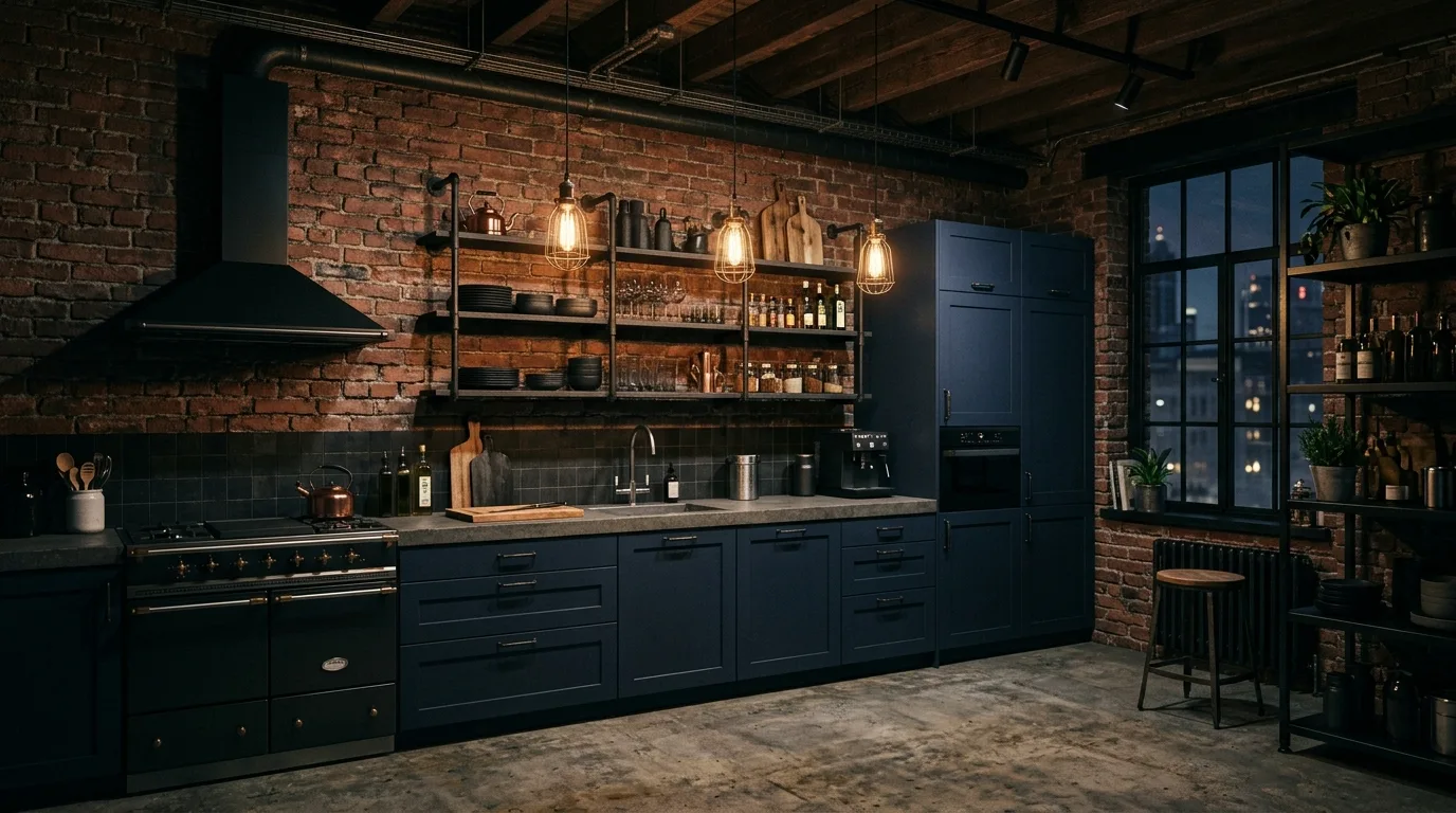 13 Bold Dark Blue Kitchen Ideas for a Dramatic and Sophisticated Look inspiration image 6
