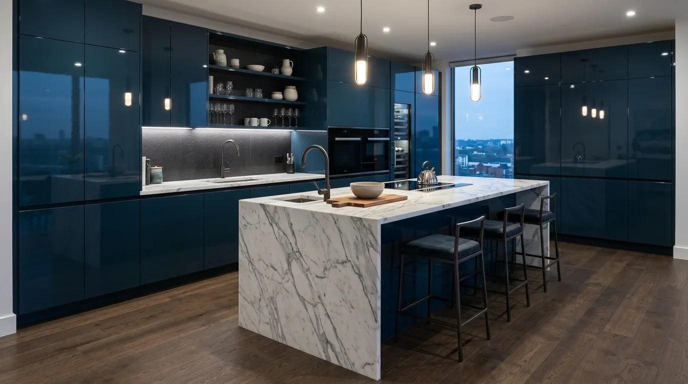 13 Bold Dark Blue Kitchen Ideas for a Dramatic and Sophisticated Look inspiration image 9