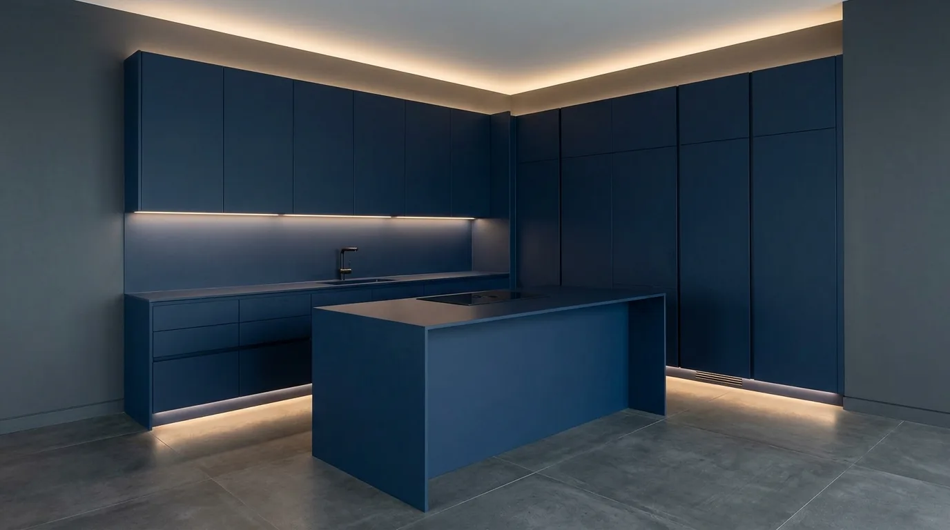 13 Bold Dark Blue Kitchen Ideas for a Dramatic and Sophisticated Look inspiration image 11