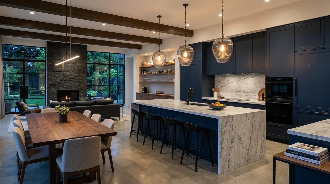 13 Bold Dark Blue Kitchen Ideas for a Dramatic and Sophisticated Look inspiration image 13