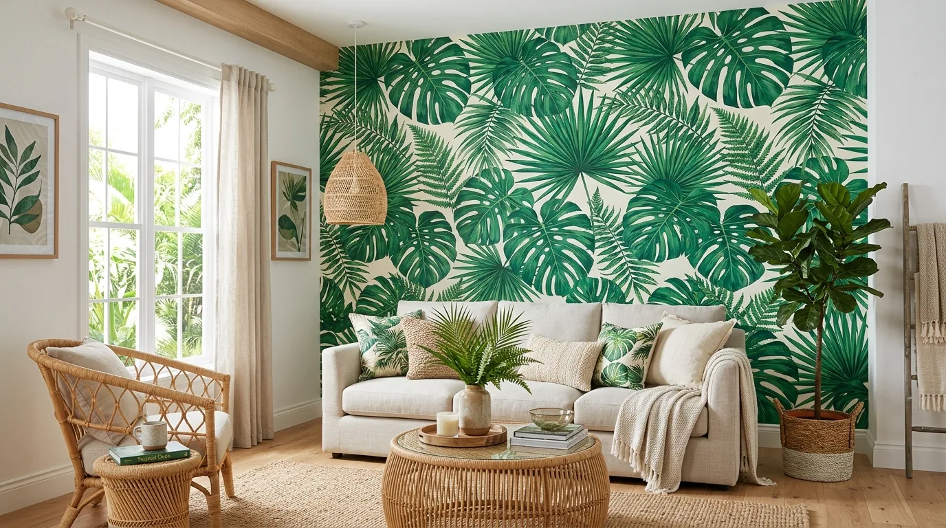13 Bold Living Room Wallpaper Ideas for a Statement-Making Space inspiration image 3