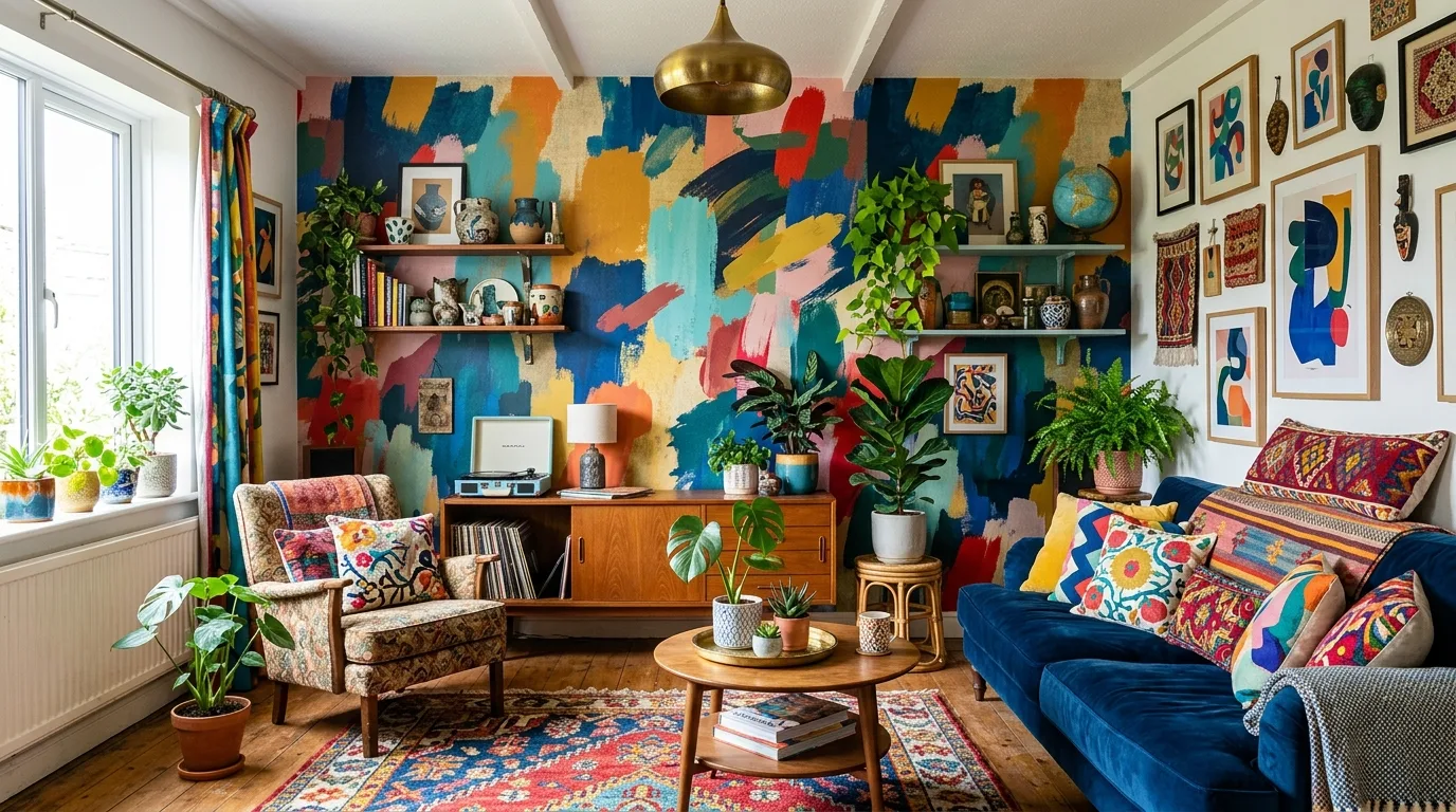13 Bold Living Room Wallpaper Ideas for a Statement-Making Space inspiration image 8