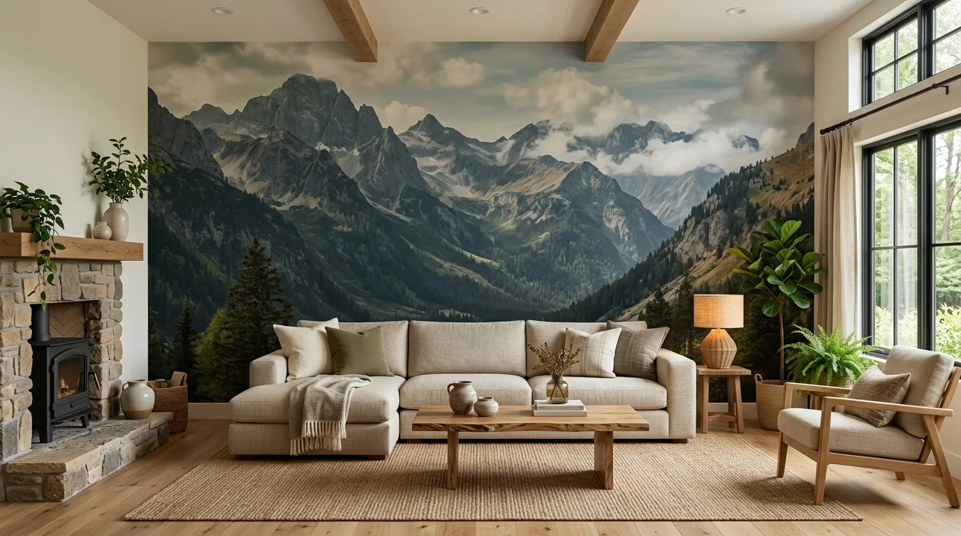 13 Bold Living Room Wallpaper Ideas for a Statement-Making Space inspiration image 11