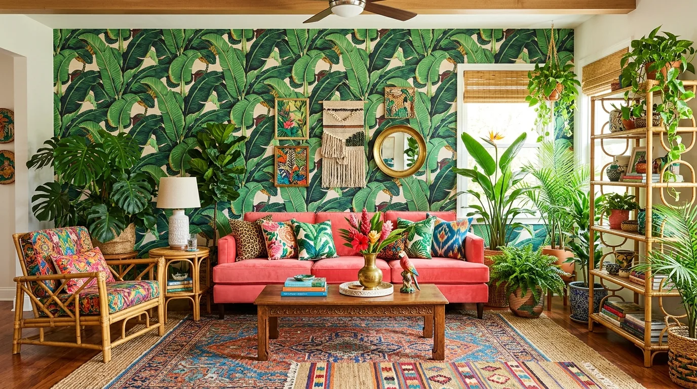 13 Bold Maximalist Living Room Ideas for a Vibrant Layered Look inspiration image 9
