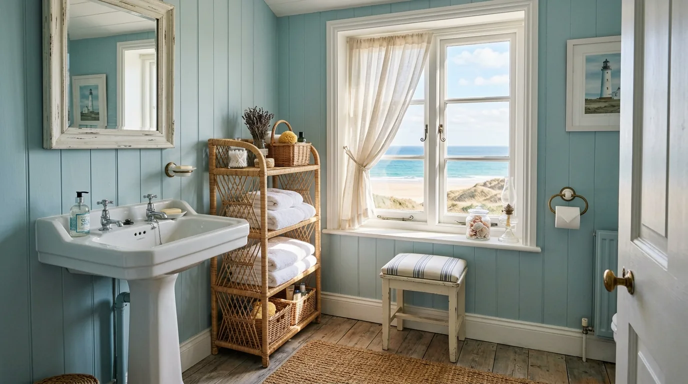 13 Breezy Coastal Bathroom Ideas for a Relaxing Beachy Oasis inspiration image 6