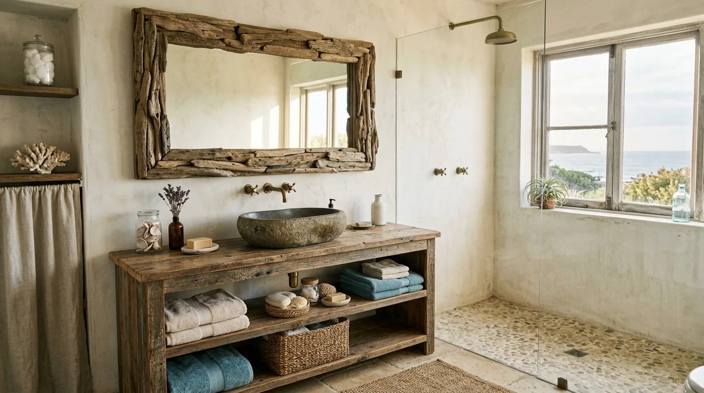 13 Breezy Coastal Bathroom Ideas for a Relaxing Beachy Oasis inspiration image 8