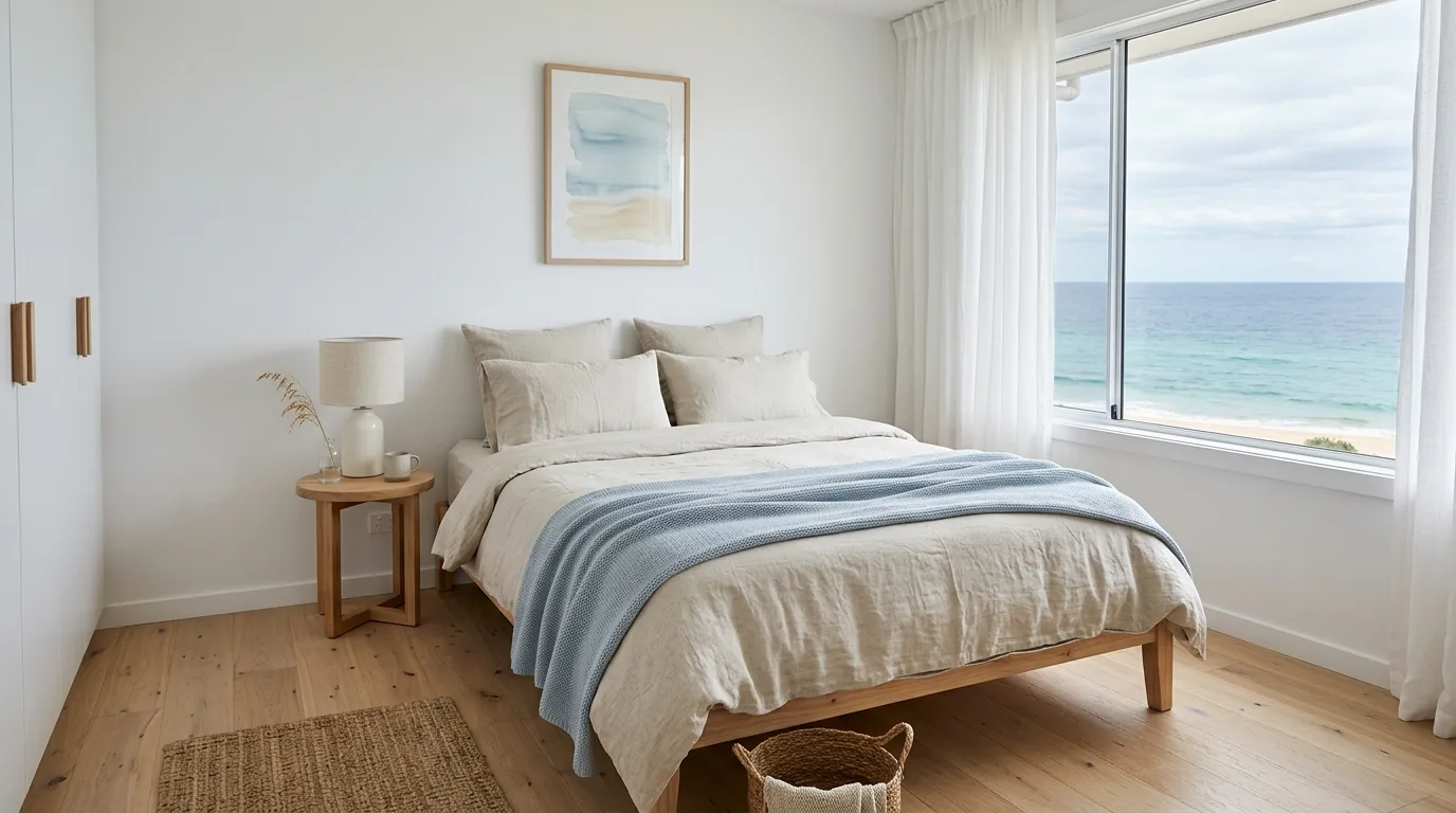 13 Breezy Coastal Bedroom Ideas for a Relaxing Beachy Escape inspiration image 5
