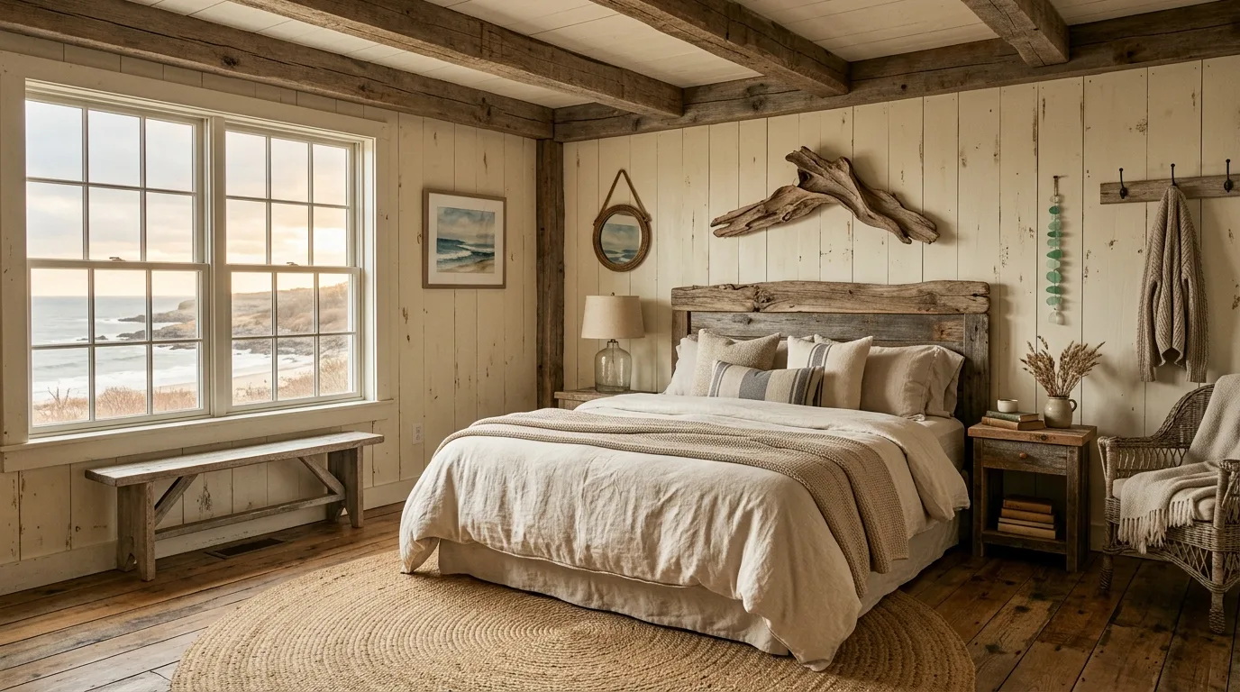 13 Breezy Coastal Bedroom Ideas for a Relaxing Beachy Escape inspiration image 7