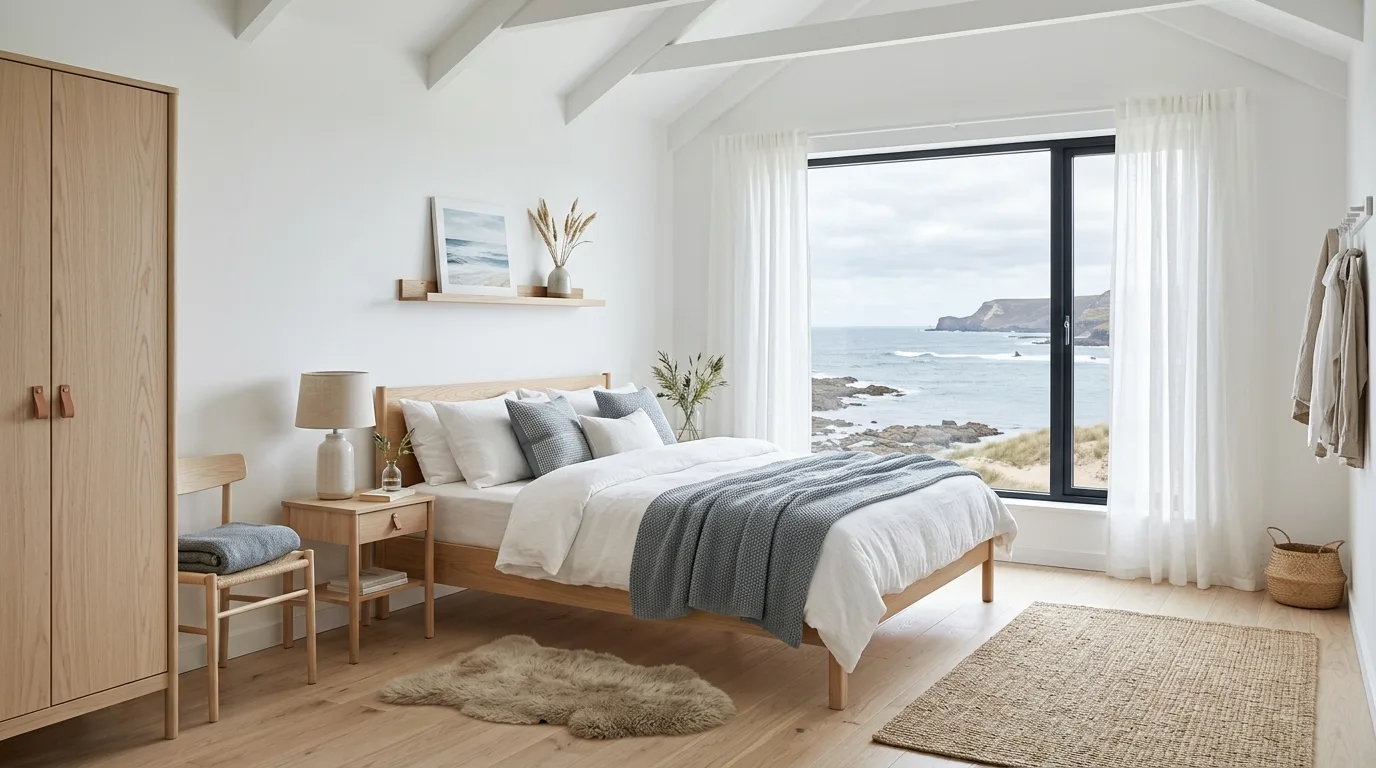 13 Breezy Coastal Bedroom Ideas for a Relaxing Beachy Escape inspiration image 8