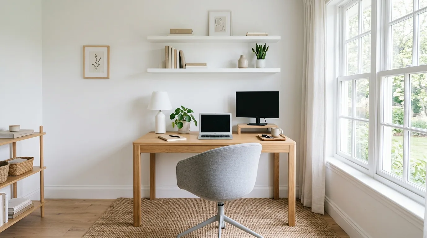 14 Bright Home Office Ideas for a Productive and Inspiring Workspace inspiration image 2
