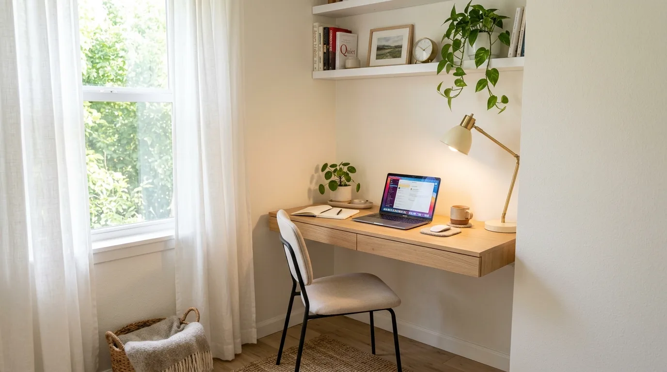 14 Bright Home Office Ideas for a Productive and Inspiring Workspace inspiration image 4