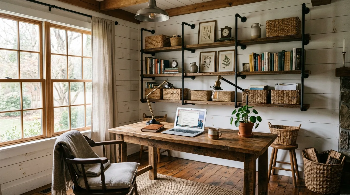14 Bright Home Office Ideas for a Productive and Inspiring Workspace inspiration image 5