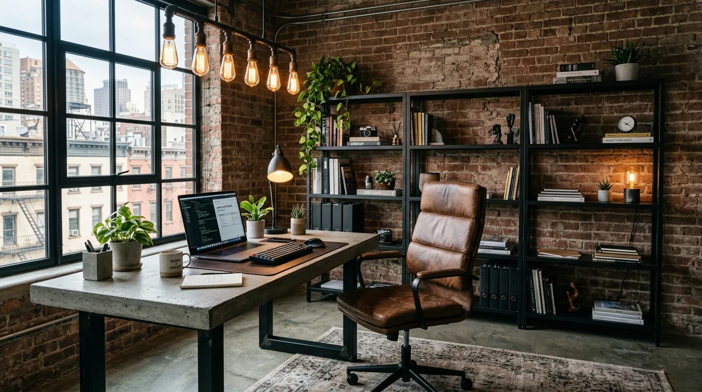 14 Bright Home Office Ideas for a Productive and Inspiring Workspace inspiration image 8
