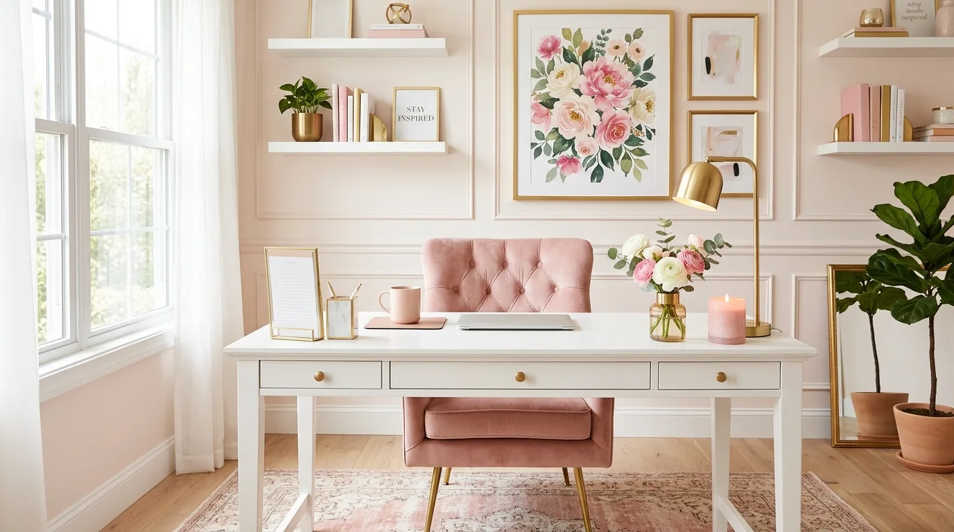 14 Bright Home Office Ideas for a Productive and Inspiring Workspace inspiration image 13