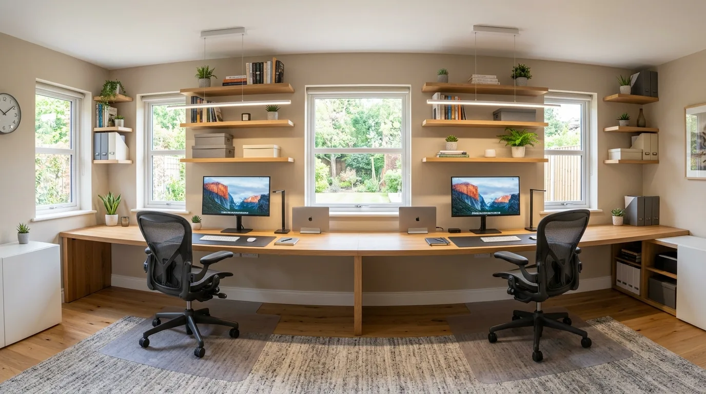 14 Bright Home Office Ideas for a Productive and Inspiring Workspace inspiration image 14