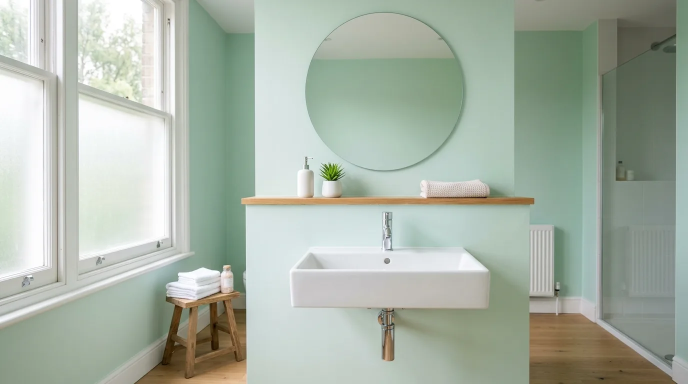 13 Calming Green Bathroom Ideas for a Nature-Inspired Oasis inspiration image 3