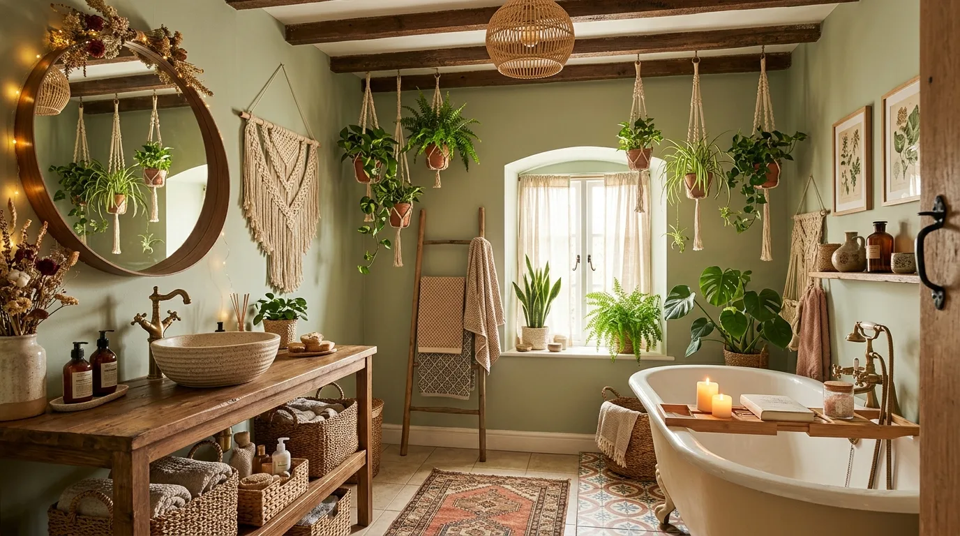 13 Calming Green Bathroom Ideas for a Nature-Inspired Oasis inspiration image 12