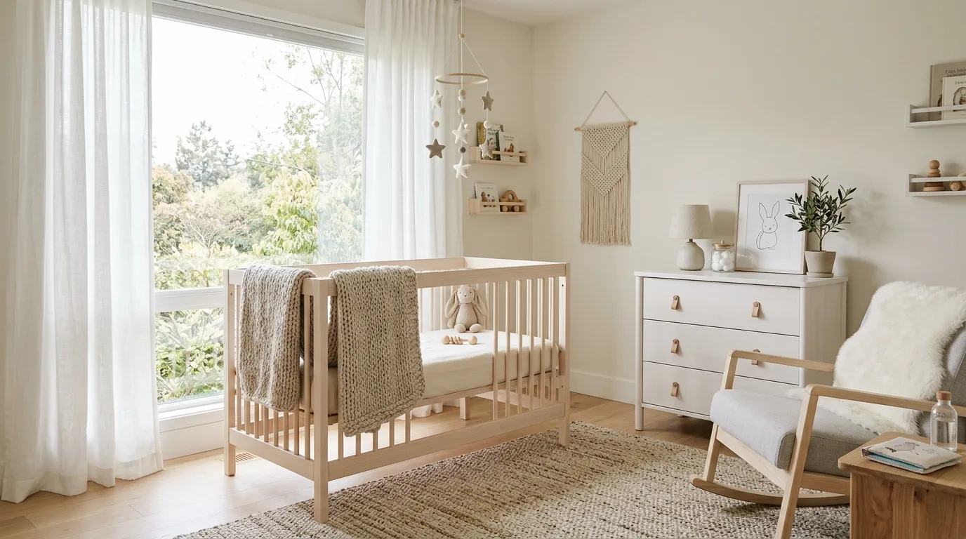 13 Calming Neutral Nursery Ideas for a Serene and Timeless Baby Room inspiration image 3