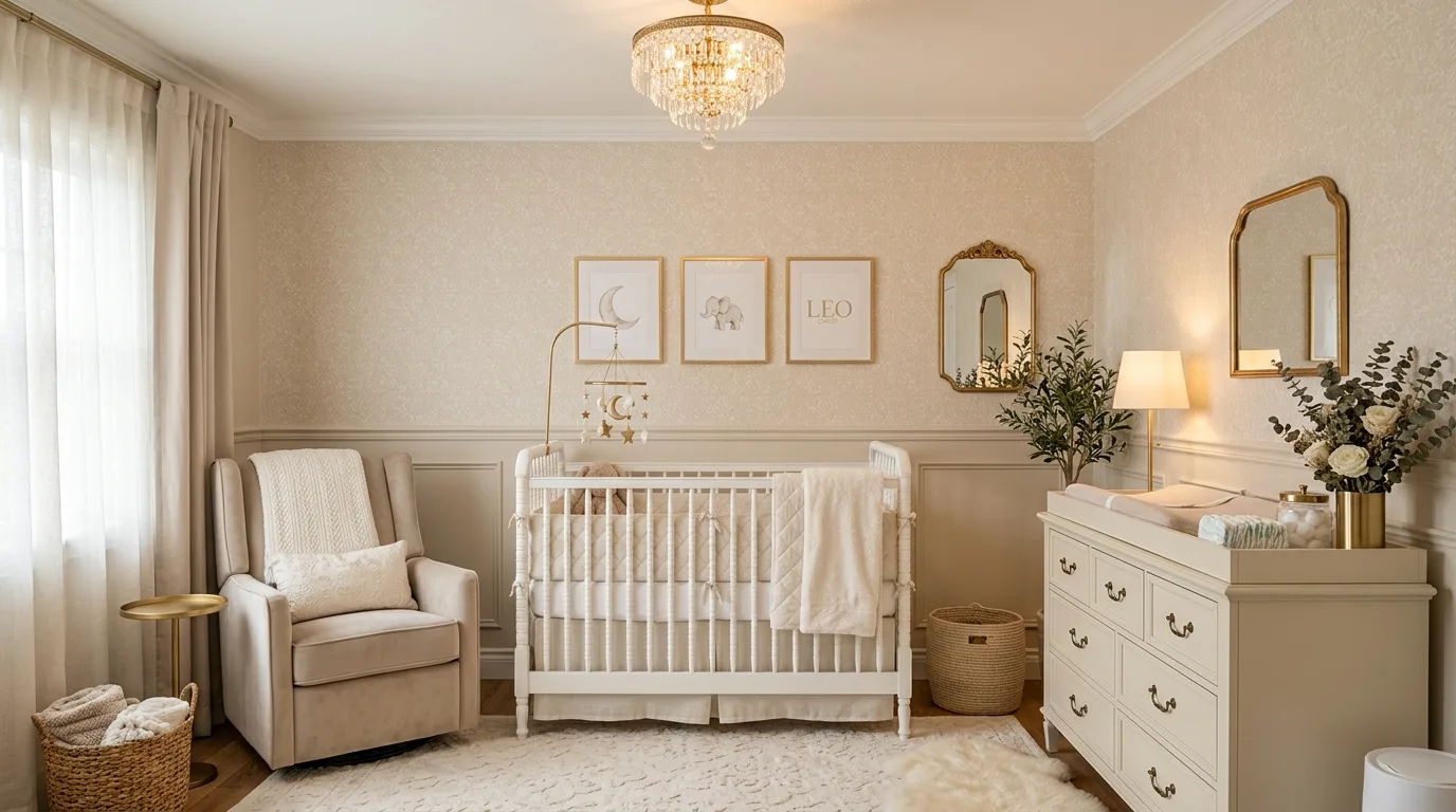 13 Calming Neutral Nursery Ideas for a Serene and Timeless Baby Room inspiration image 5