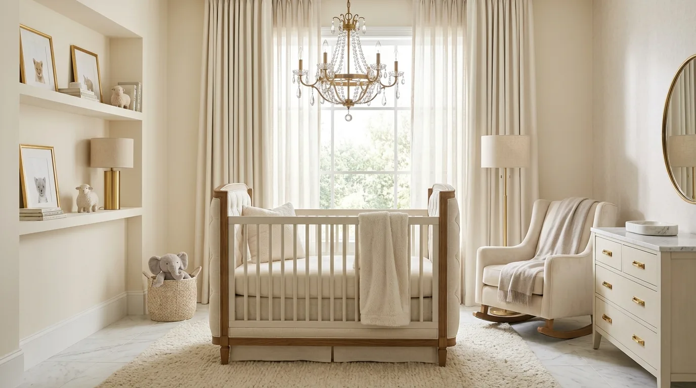 13 Calming Neutral Nursery Ideas for a Serene and Timeless Baby Room inspiration image 12