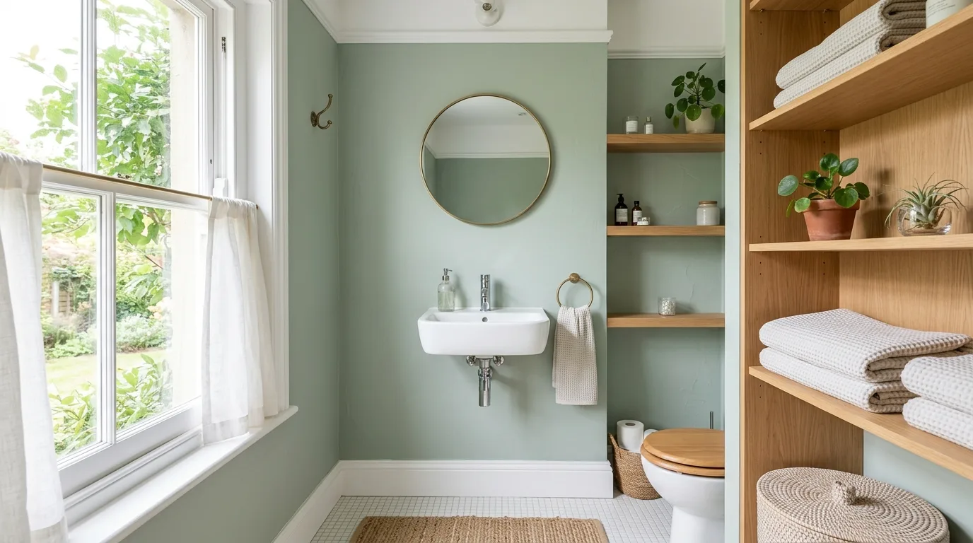 13 Calming Sage Green Bathroom Ideas for a Nature-Inspired Oasis inspiration image 3