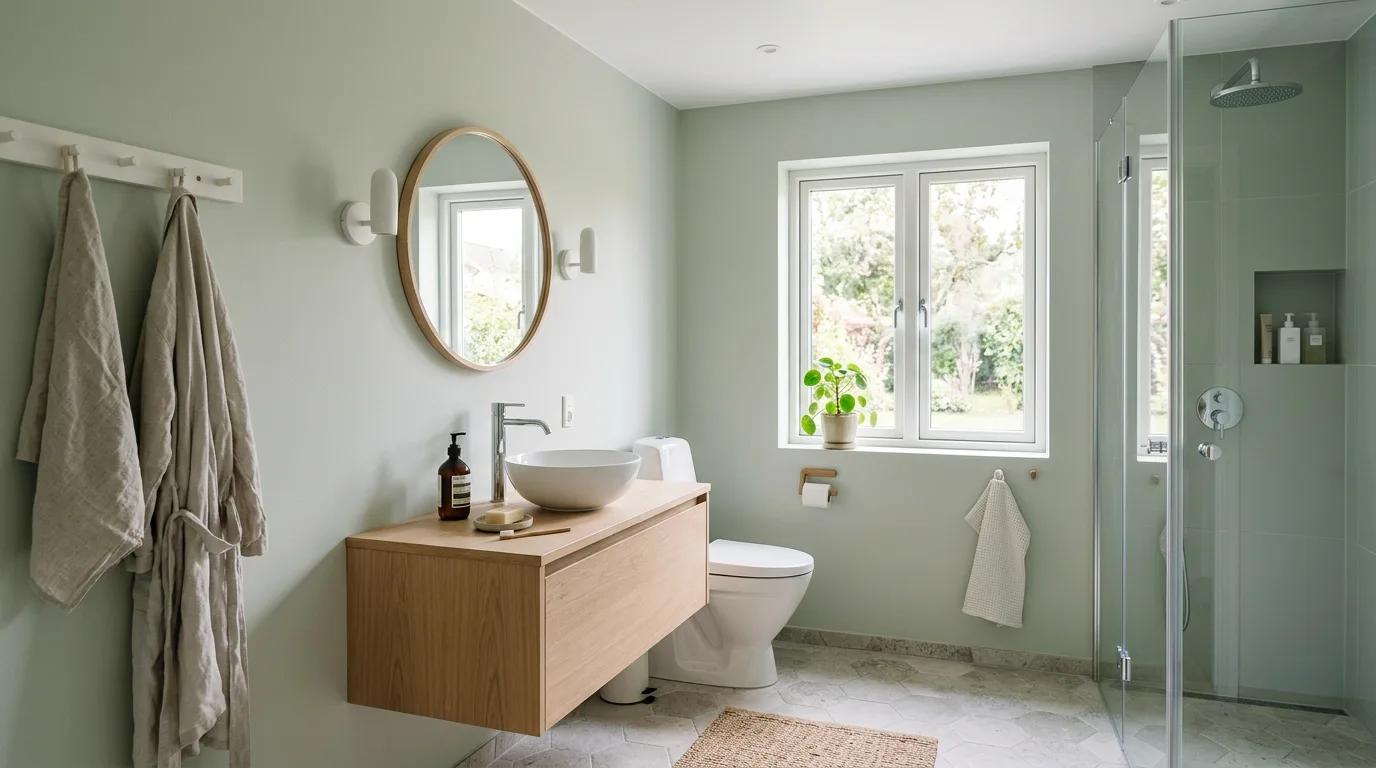 13 Calming Sage Green Bathroom Ideas for a Nature-Inspired Oasis inspiration image 7