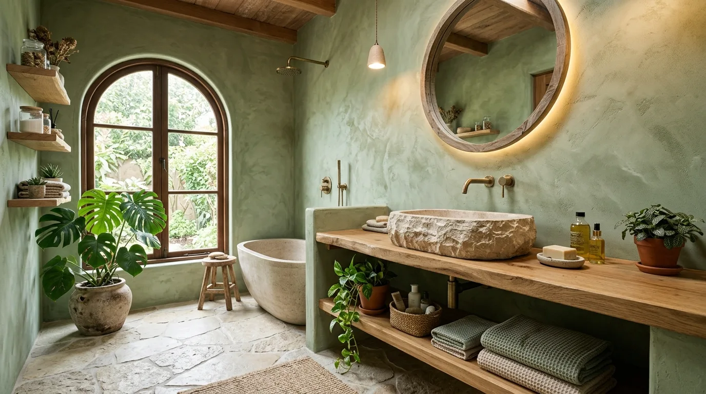 13 Calming Sage Green Bathroom Ideas for a Nature-Inspired Oasis inspiration image 10