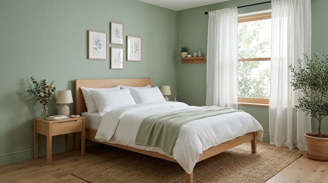 13 Calming Sage Green Bedroom Ideas for a Nature-Inspired Sleep Space hero image