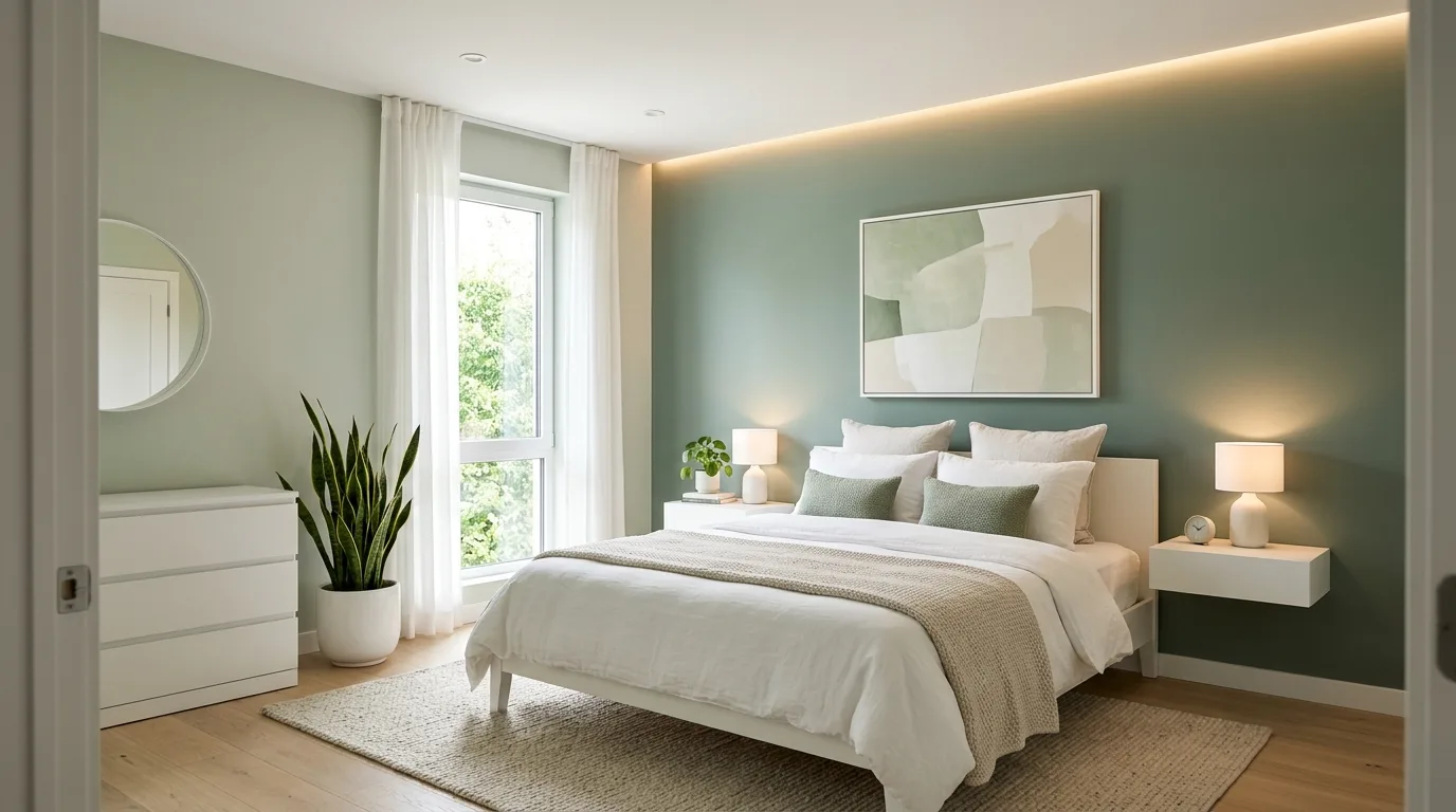 13 Calming Sage Green Bedroom Ideas for a Nature-Inspired Sleep Space inspiration image 3
