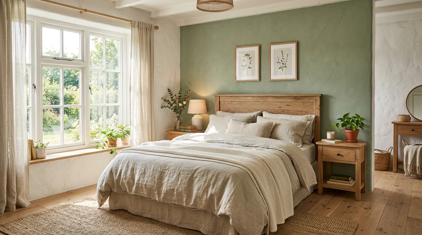 13 Calming Sage Green Bedroom Ideas for a Nature-Inspired Sleep Space inspiration image 4