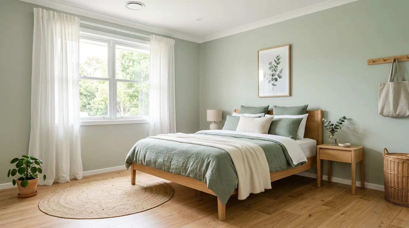 13 Calming Sage Green Bedroom Ideas for a Nature-Inspired Sleep Space inspiration image 5