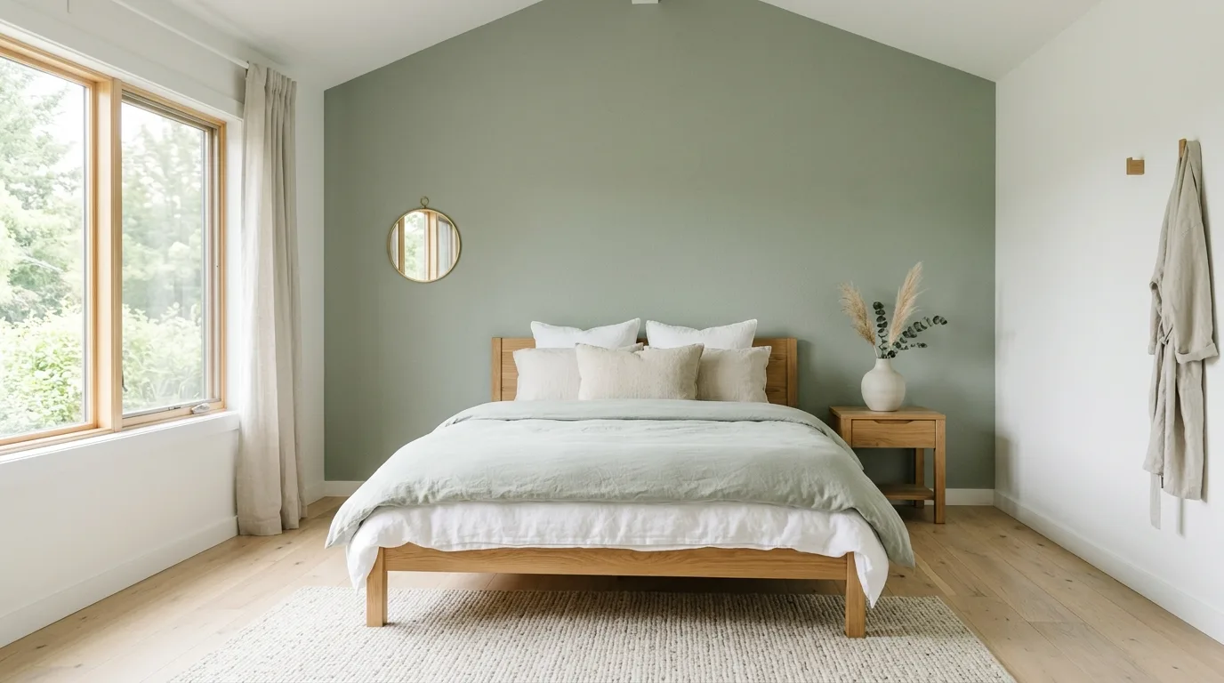 13 Calming Sage Green Bedroom Ideas for a Nature-Inspired Sleep Space inspiration image 7