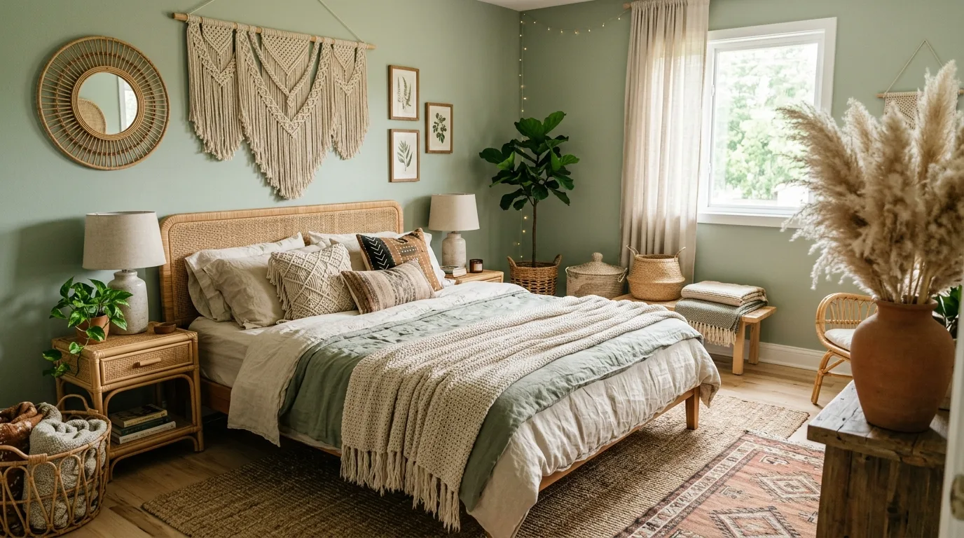 13 Calming Sage Green Bedroom Ideas for a Nature-Inspired Sleep Space inspiration image 9