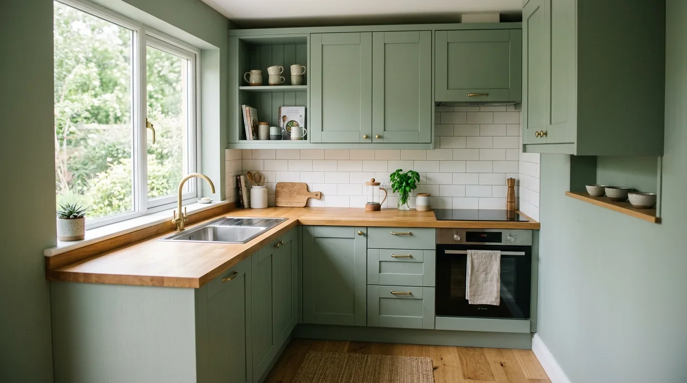 13 Calming Sage Green Kitchen Ideas for an Earthy Modern Cookspace inspiration image 5