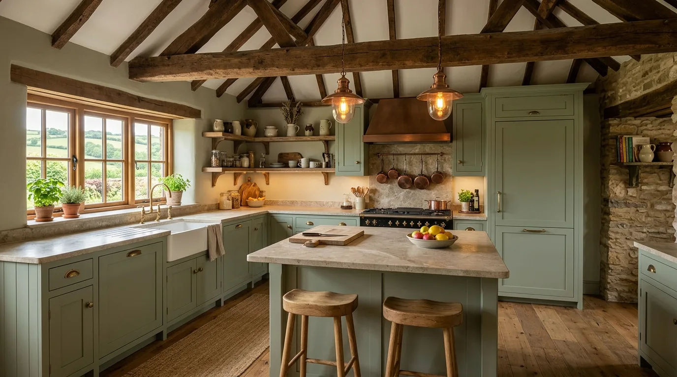 13 Calming Sage Green Kitchen Ideas for an Earthy Modern Cookspace inspiration image 6