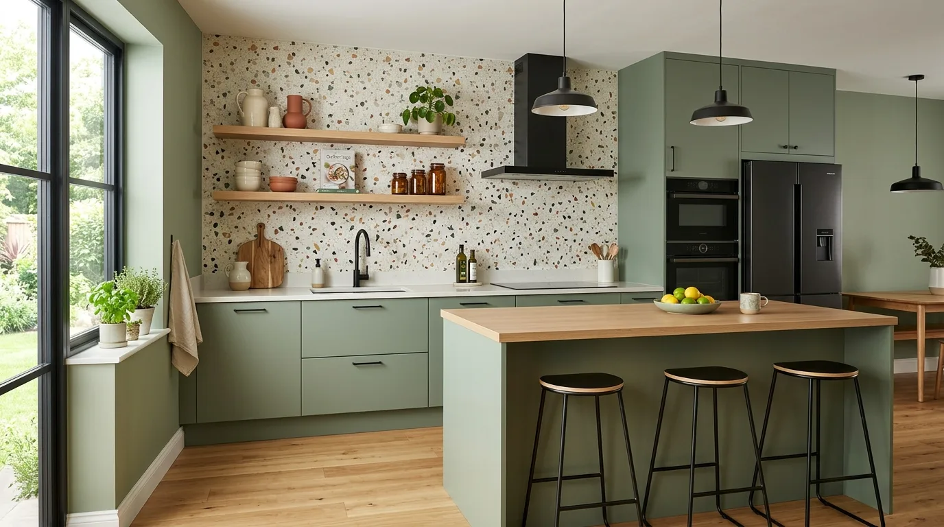 13 Calming Sage Green Kitchen Ideas for an Earthy Modern Cookspace inspiration image 8