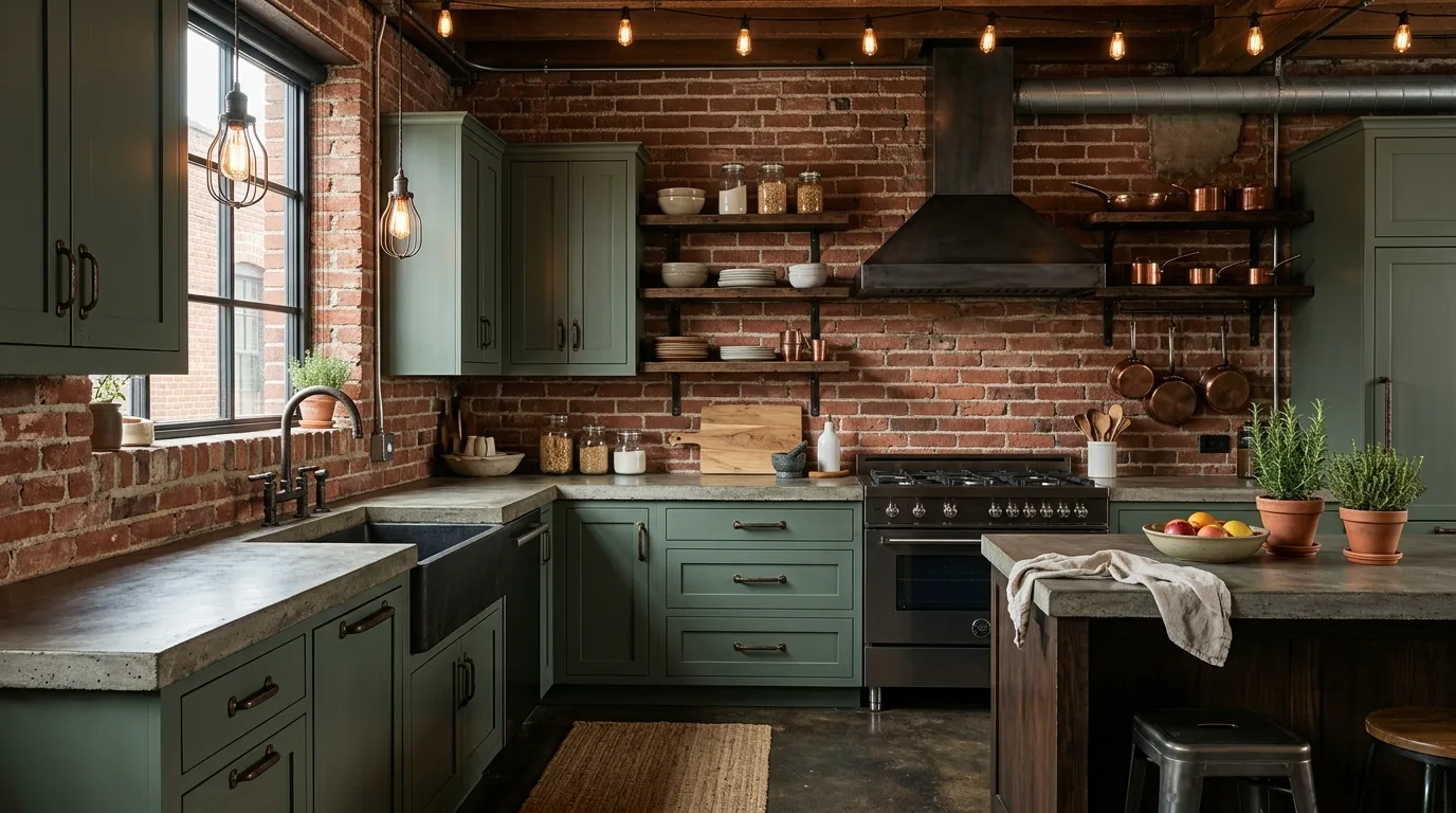 13 Calming Sage Green Kitchen Ideas for an Earthy Modern Cookspace inspiration image 12